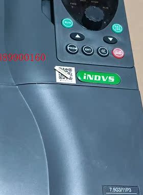 拆机INDVS英捷思变频器Y500-X0075G37.