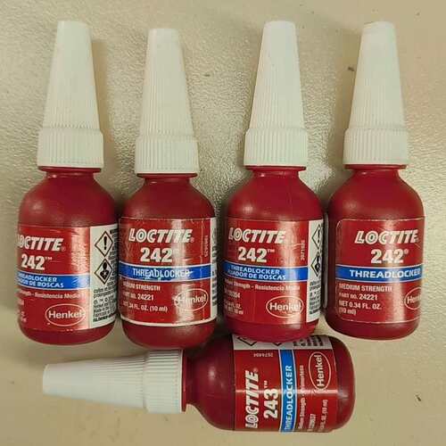 LOCTITE 螺丝胶 242/243，进口，5(议价）