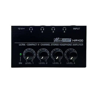 HA400 4路监听耳机放大器 Headphone Amplifier耳放 耳机监听功放