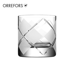 威士忌酒对杯家用送礼物 BODA 瑞典Orrefors Argyle水晶玻璃KOSTA