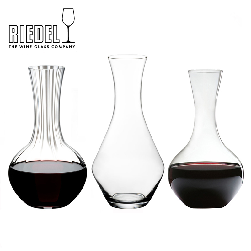 奥地利醴铎riedel 梅洛型MERLOT 西拉型水晶玻璃醒酒器壶分酒器