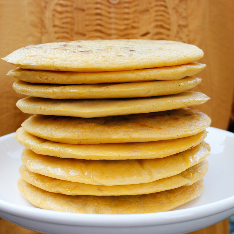 玉米饼手工无糖精窝窝头粗粮孕妇面食早餐五谷杂粮饼煎饼特产15个
