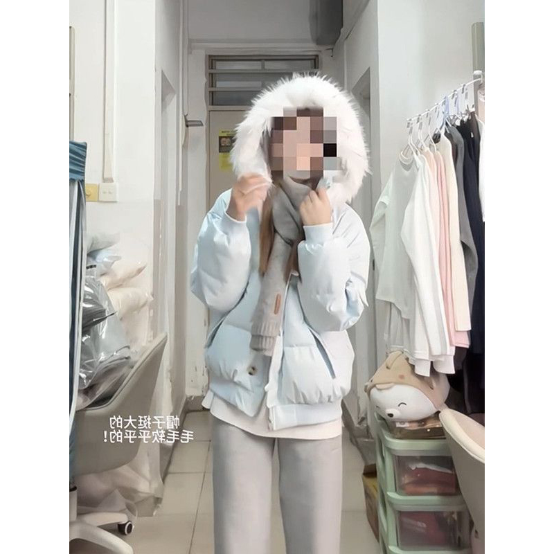 小众独特宽松保暖加厚棉衣