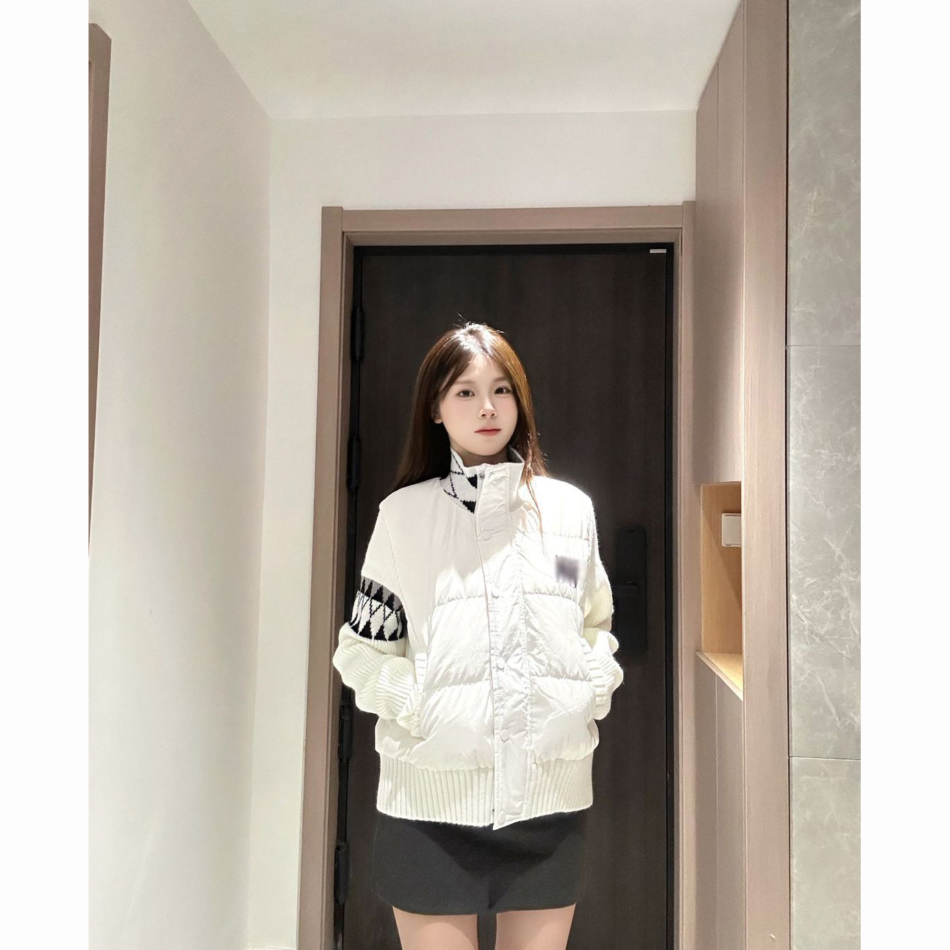 韩版通勤百搭休闲气质棉衣