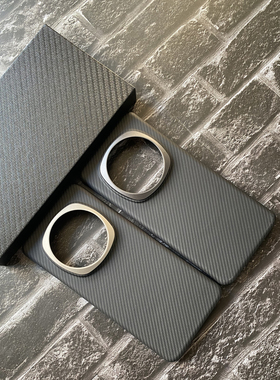 荣耀Magic6Pro凯夫拉最新款手机壳碳纤维超薄防摔全包保护套硬壳6