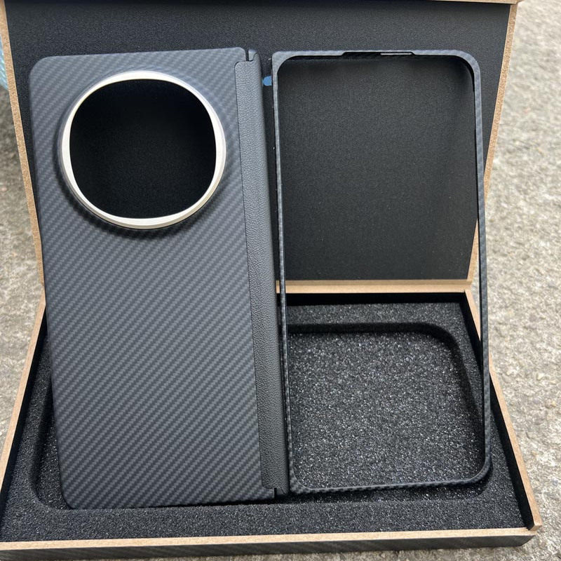 适用【OPPO N5】凯夫拉壳中轴全包芳纶纤维手机壳轻薄防摔裸机硬壳