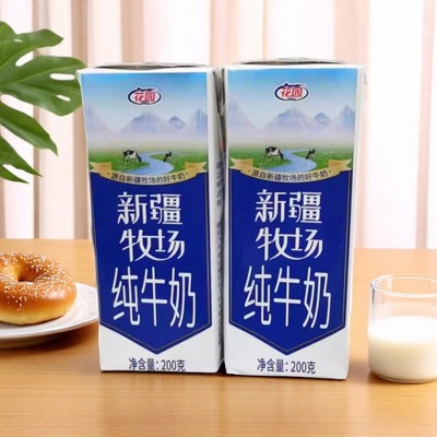 疆牧场纯牛奶花园纯奶儿童早餐奶