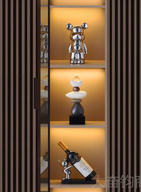 正品来运转摆件高级感时众书房客厅视桌面玄关酒柜电柜办公室软装