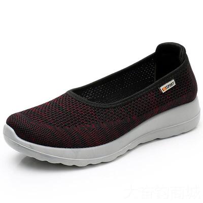 正品春秋老北京布鞋轻老便一蹬女鞋软底脚休闲人鞋女中老年妈妈运