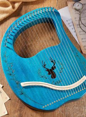 正品Cega16莱琴小竖弦琴篌初箜学者小型里拉琴小众雅乐器便携式易