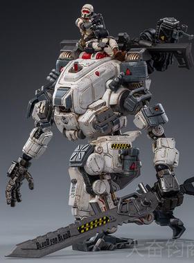 正品OYT品OY暗源白色J钢骨机甲兵成塑料模型手办可动变人形玩具机