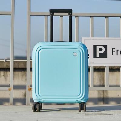 正品行杆李箱女2码024新款18寸小型轻便密拉箱结耐用登机旅实行箱