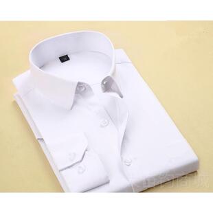 正品长新款别克S店衬衫销售短袖白色4衬别衣克男长袖工装工作服制