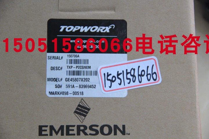 TOPWORX回讯器TXP-P2CGNEM艾默生现货今天发