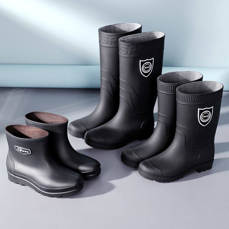 加厚工矿雨鞋男士水鞋耐磨保暖厨房钓鱼防水防滑加绒防滑雨靴胶鞋,居家日用,雨鞋/雨靴,淘宝优惠券,粉丝福利购,淘宝优惠卷