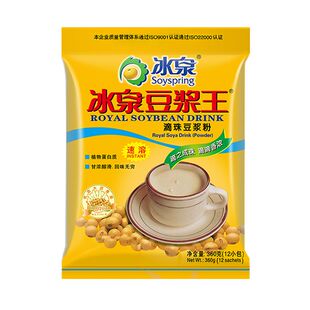 冰泉豆浆晶300g豆浆王360g广西梧州营养早餐速溶甜豆浆粉代餐粉