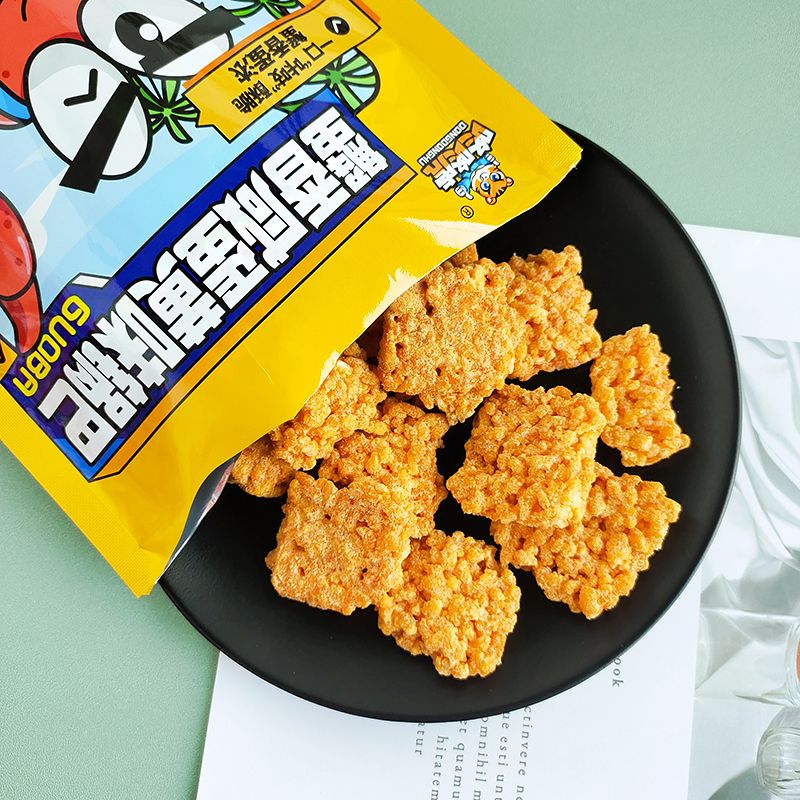 咚咚虎蟹想咸蛋黄味锅巴