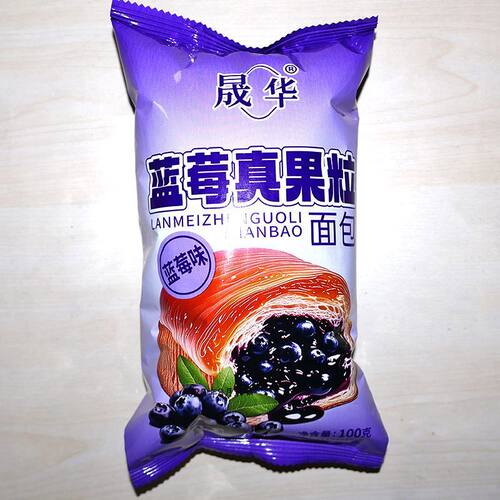 爆款100g夹心面包真果粒