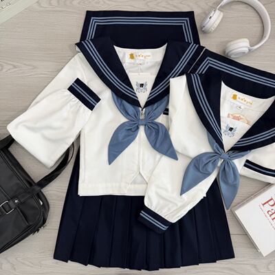 【樱井艺高】猫裙裙原创jk制服日系水手服套装青春校园风学生校服