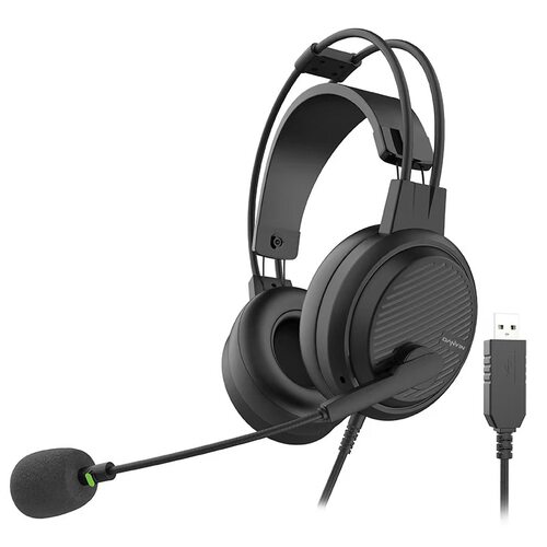 声籁电音D5000英语听力听说考试专用耳机USB耳麦初中高中口语专用