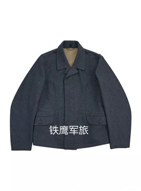 〔高级定制〕m40蓝灰色羊毛呢飞行服