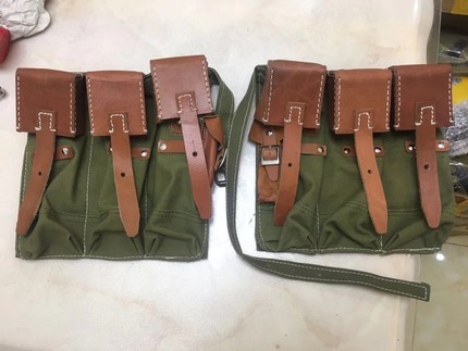 德军MP44 蛋包 MP44工具包 MP43腰包