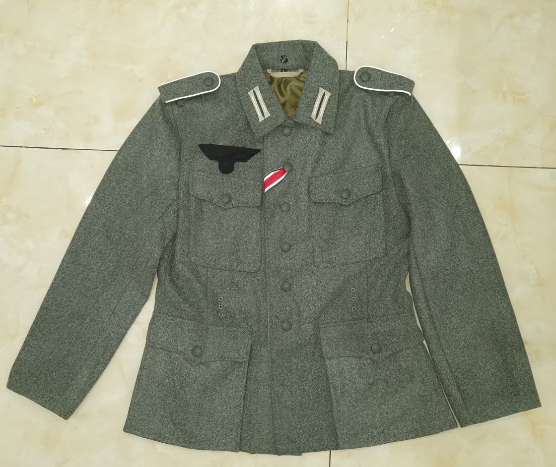 德国原野灰绿羊毛呢M42野战夹克制服上衣套餐
