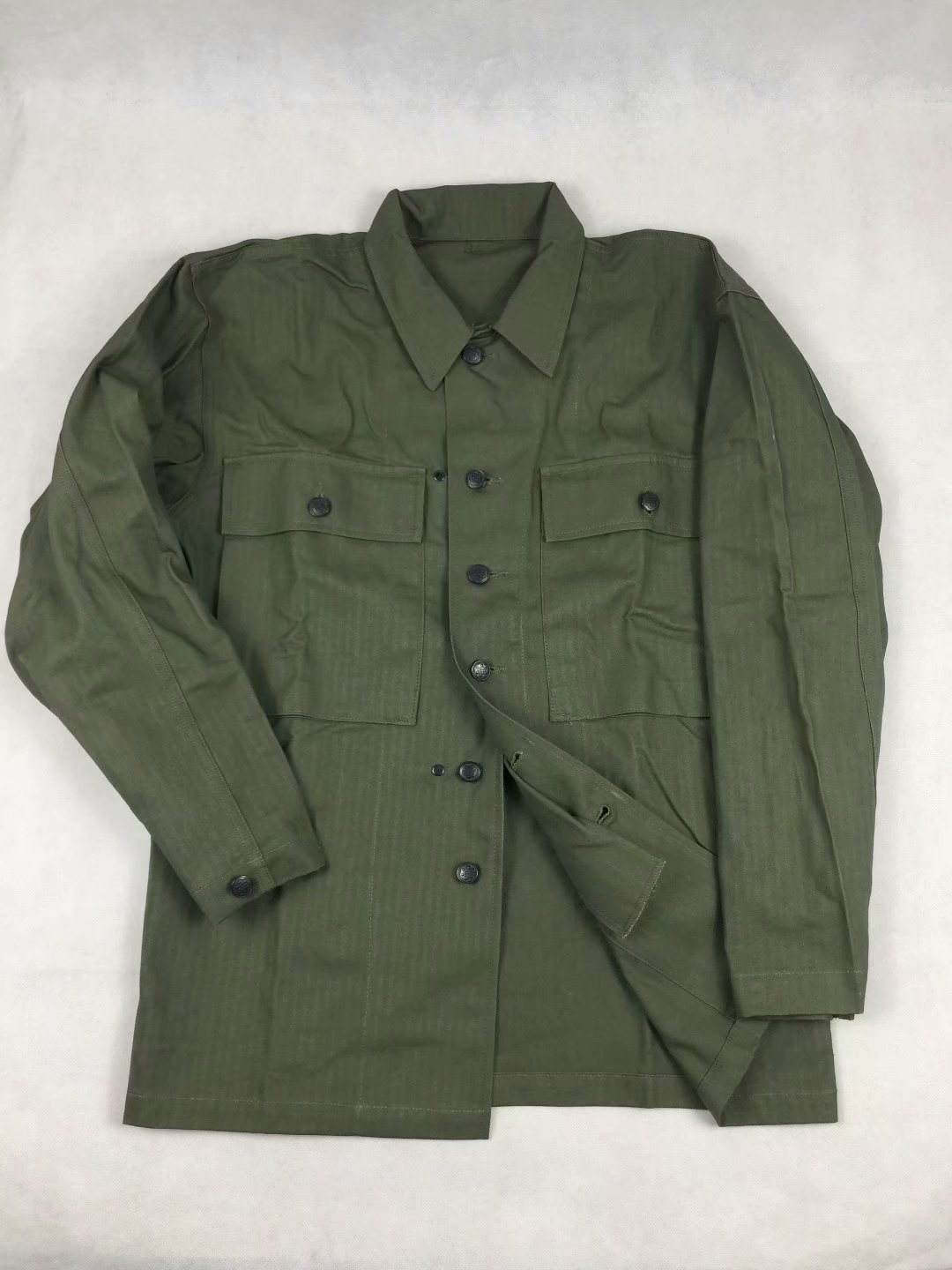 二战美军陆君绿色HBT制服套装 纯棉高端复刻 血战钢锯岭