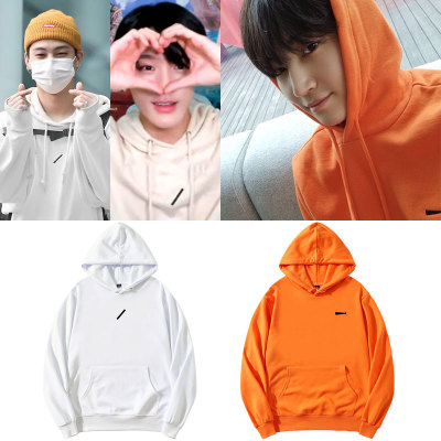 GOT7林在范JAYB李帝努同款卫衣服纯棉印花套头连帽衫加绒薄秋冬装