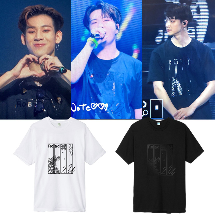 GOT7组合日巡演唱会周边衣服短袖T恤印花男女打底衫