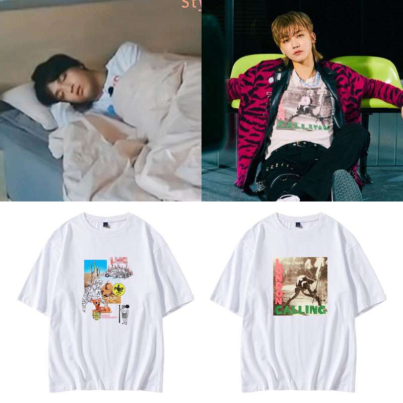 NCTDREAM楷灿罗渽民同款短袖T恤