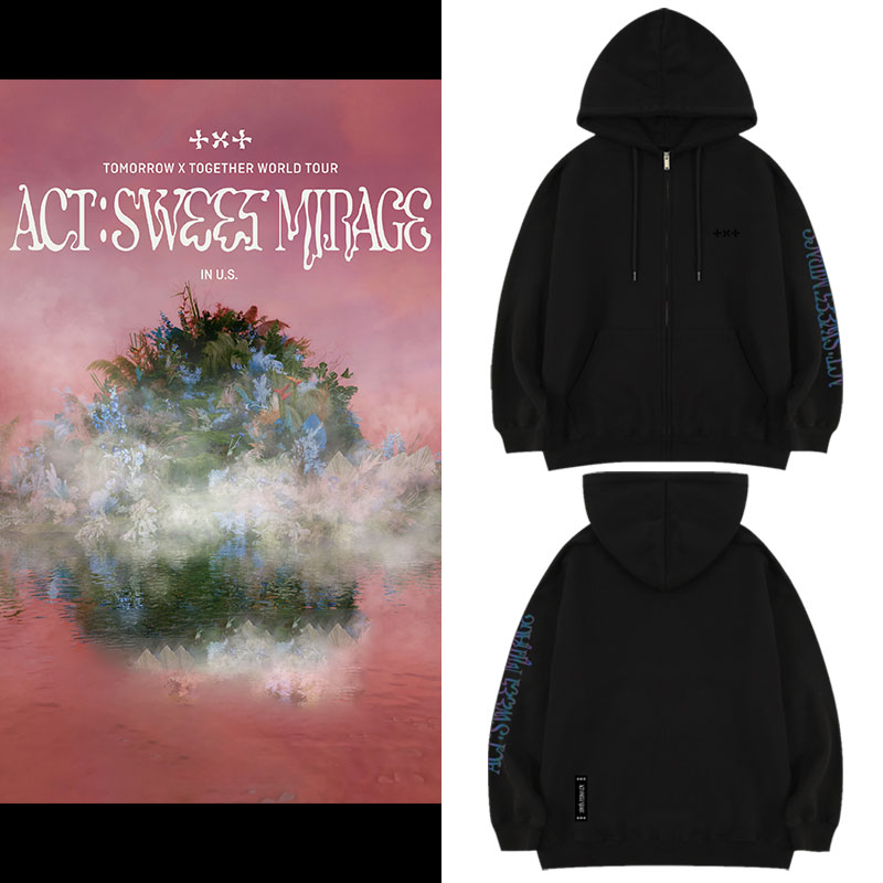 TXT演唱会同款开衫卫衣服2023