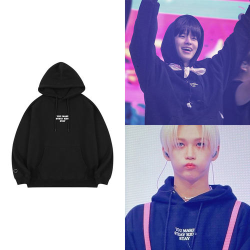 StrayKids组合SKZ’S FM演唱会周边同款卫衣服印花连帽衫加绒薄