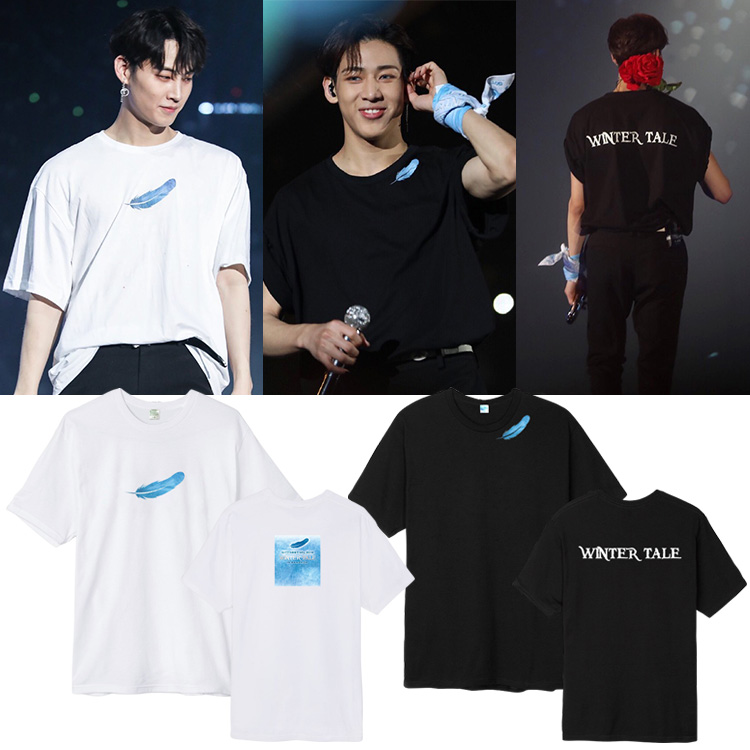 GOT7组合NESTIVAL 2018 WINTER TALE演唱会周边短袖T恤男女打底衫
