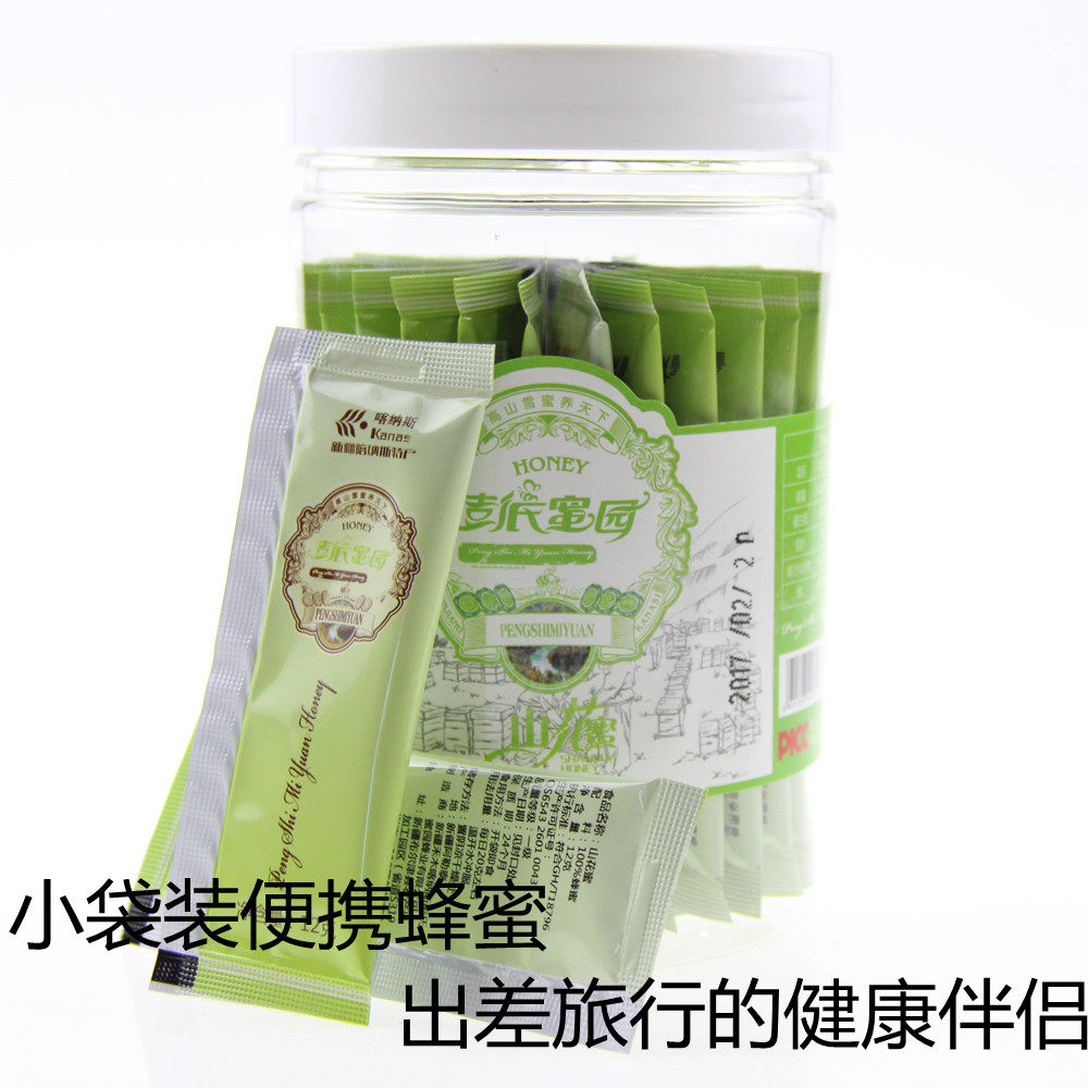 彭氏蜜园新疆蜂蜜阿勒泰禾木特产山花蜜自产自销旅行装12g*30袋