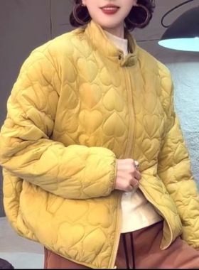 【冰冰】7686 12双面穿爱心加棉加摇粒绒棉袄休闲百搭保暖