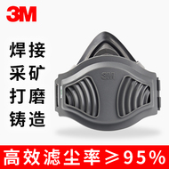 Mặt nạ chống bụi 3M 3200 mặt nạ miệng và mũi thoáng khí chống bụi công nghiệp bụi mài mặt nạ bụi mỏ than mặt nạ lọc độc mặt nạ phòng độc quân đội