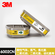 mặt nạ hàn điện tử 3M 6002CN độc hộp lọc chống độc axit mùi/clo/hydro clorua/lưu huỳnh dioxide 6200 bể lọc mặt nạ chống độc mặt nạ phòng độc 3m chính hãng