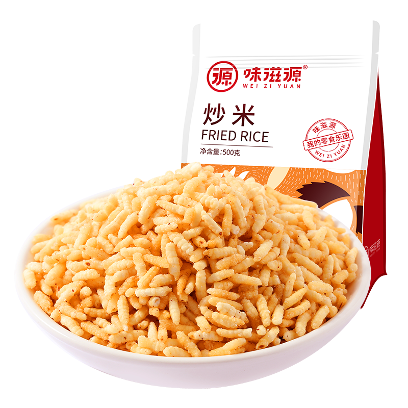 味滋源 泰国风味炒米牛肉味零食品小吃炒货休闲办公室膨化食品