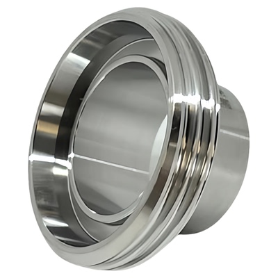 德标活接雄头螺纹焊接云头inch