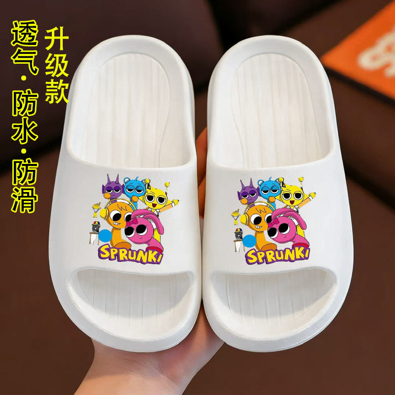 节奏盒子儿童PVC拖鞋夏季