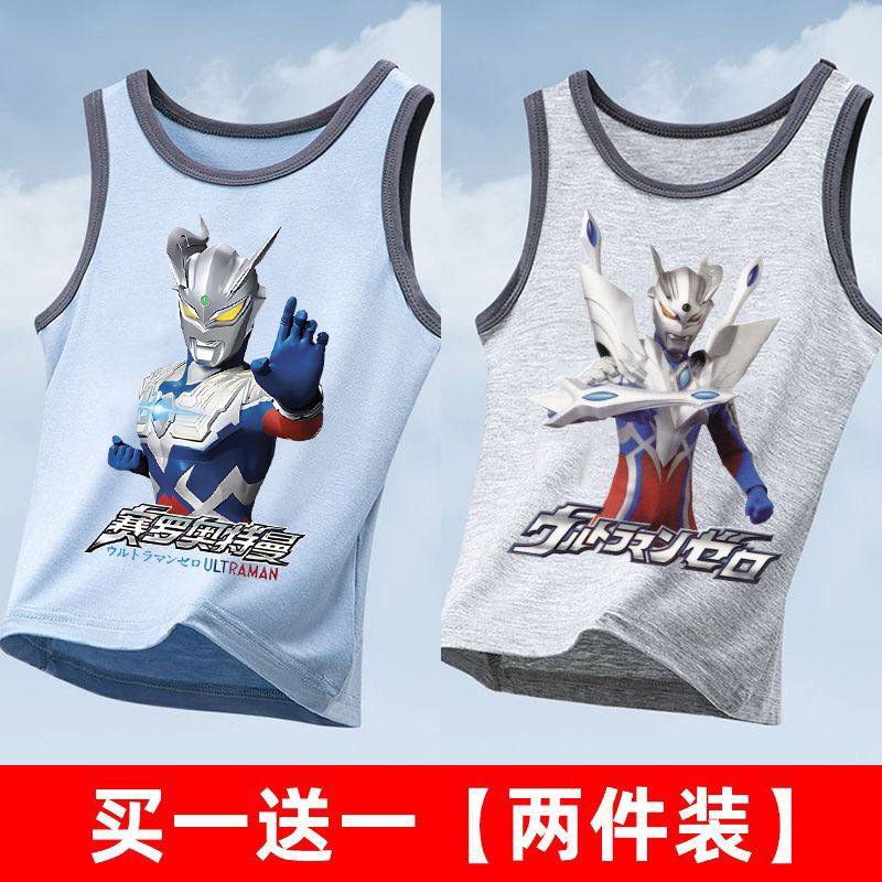 赛罗奥特曼背心男童2025