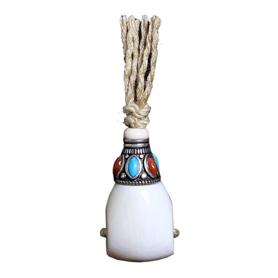 心佑冰料猛犸牙三通星月菩提配饰