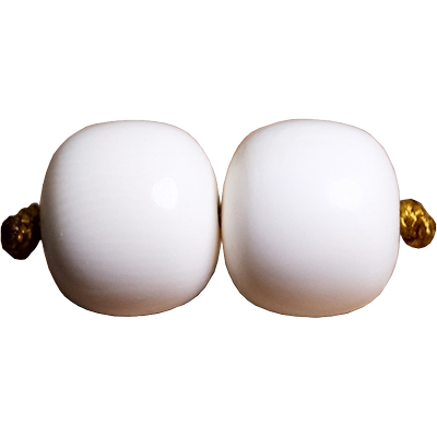 心佑猛犸牙老型桶珠文玩配饰