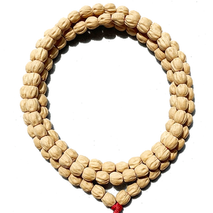 正宗百香籽108颗佛珠手串 高桩天然顺纹深坑鬼脸柏香籽男女