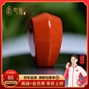 天然凉山南红佛头三通配饰品小金刚星月菩提百香籽手串一体佛头