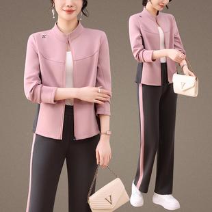 长袖 运动休闲套装 POL领舒适透气百搭运动 款 2096896638女O25春秋季
