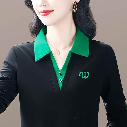 春季新款女款透气运动套装装长袖POO领休闲L运动服春秋96888969秋