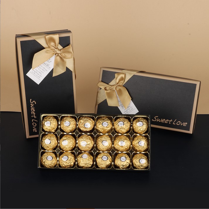 费列罗巧克力礼盒装18粒费力罗送男女朋友创意生日糖果圣诞节礼物