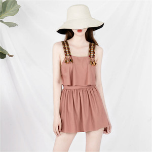 仙灵女屋 民族风高级感2025年新款爆款显瘦遮肚泡温泉保守泳衣女